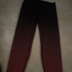 LULULEMON OMBRÉ SPECKLE LEGGINGS